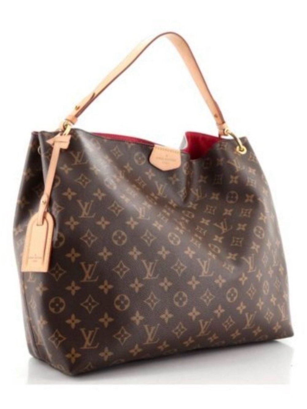 Louis Vuitton Graceful MM w/ Pink Interior w/ extras